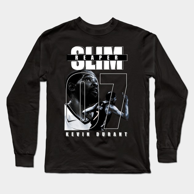 Kevin Durant Long Sleeve T-Shirt by zamtex